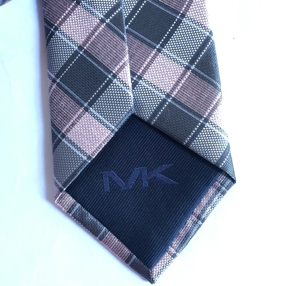 Michael Kors Men’s Polyester & Linen Tie - Picture 4 of 6